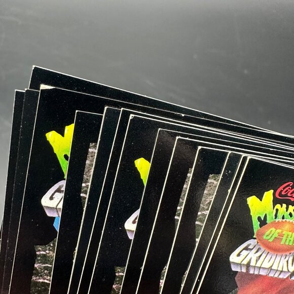 Vintage Football Cards 1994 Monsters Of The Gridiron NFL Lot Of 15 Sports Faulk - Picture 4 of 5